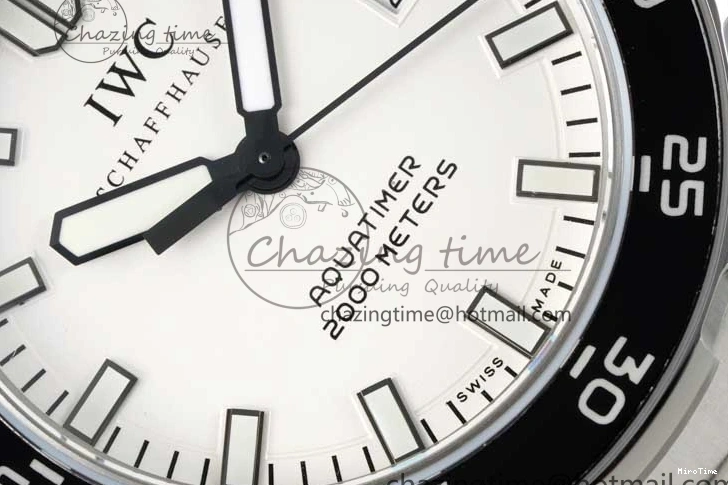 MIROTIME 0216 Youthful Aquatimer Automatic SS RSF 1:1 Best Edition White Black Dial on SS Bracelet A 7070